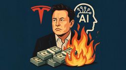 No solo Tesla, Elon Musk y su apuesta por la IA también hace aguas, con xAI  quemando 1.000 millones de dólares al mes