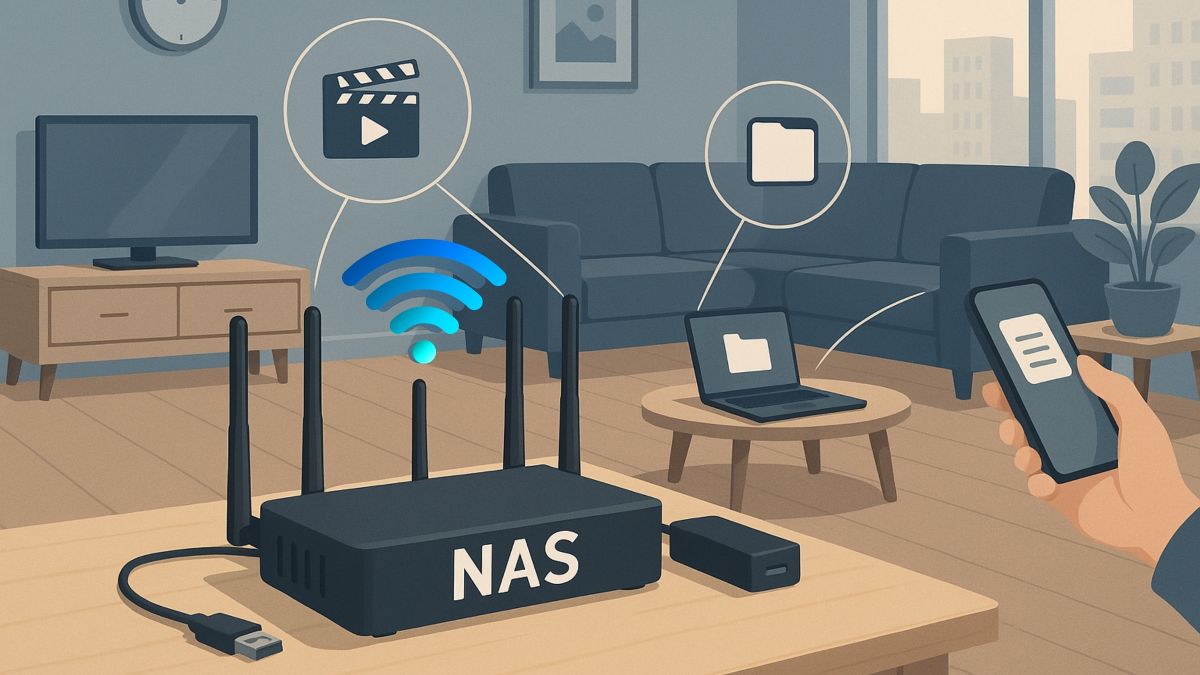 ¿Qué requisitos debe cumplir un router para utilizar el puerto USB como NAS?