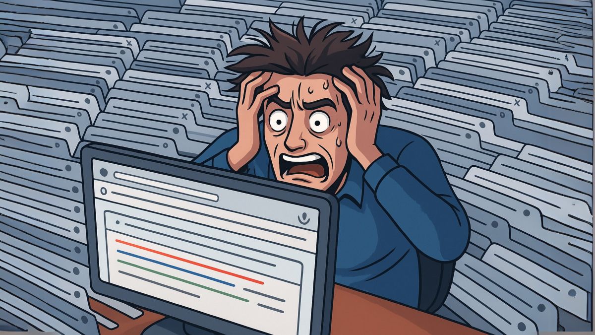Qué significa tener 500 pestañas abiertas y no cerrarlas nunca, según la IA: “Podrías estar sufriendo ansiedad”