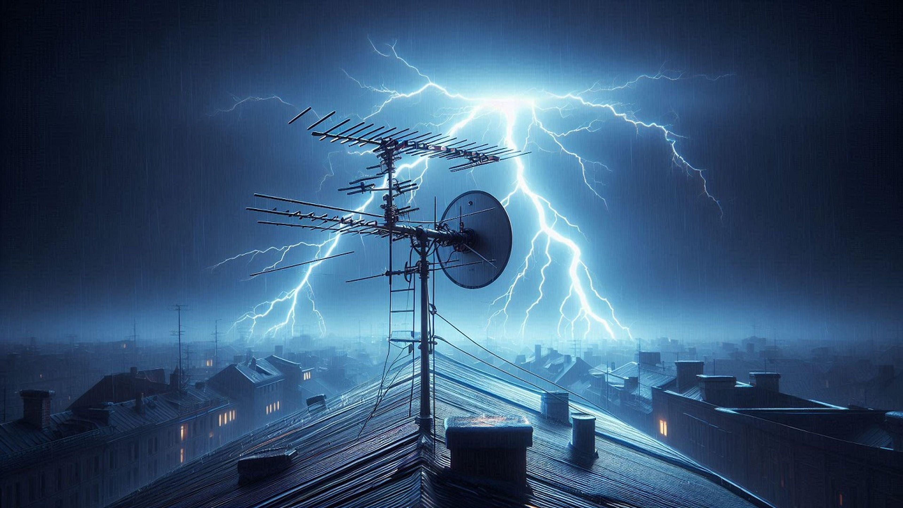 El cable de antena: el olvidado en las tormentas que puede causar serios problemas