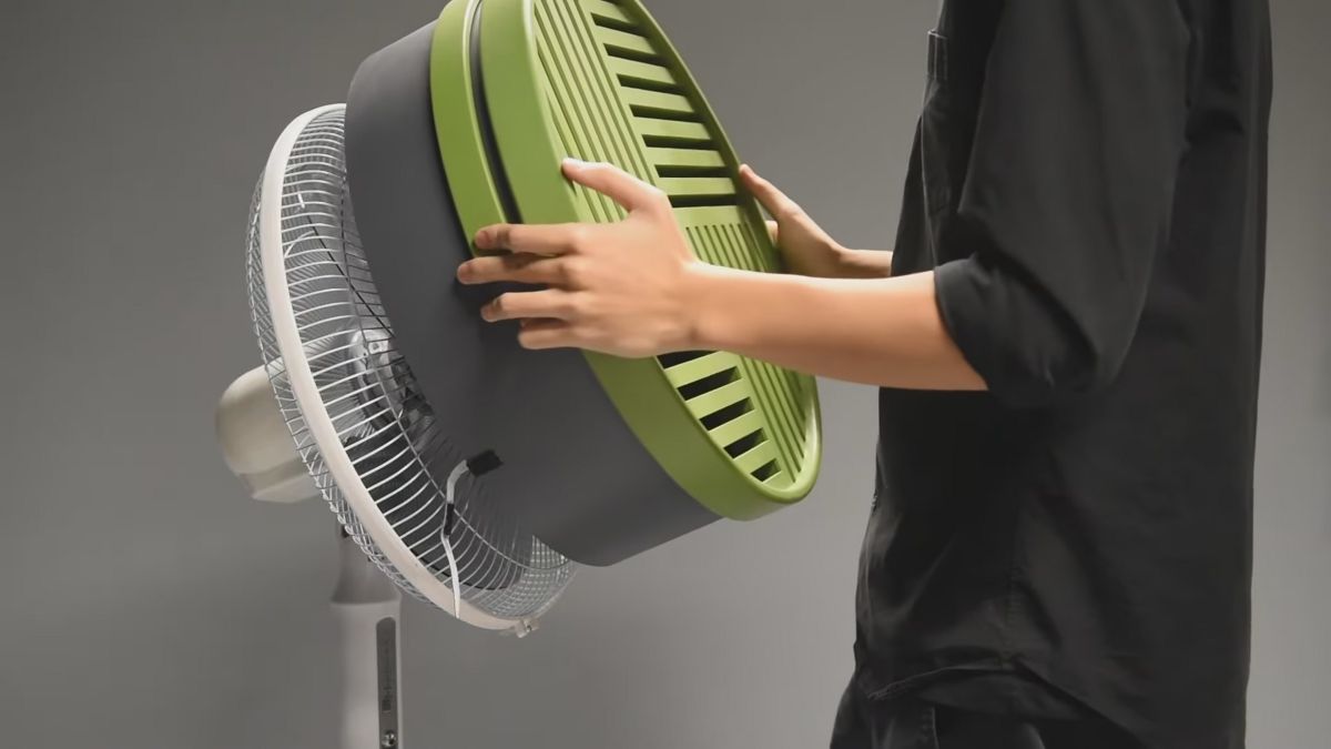 Expertos inventan un accesorio para cualquier ventilador, que baja la temperatura 1,5 grados sin consumo extra