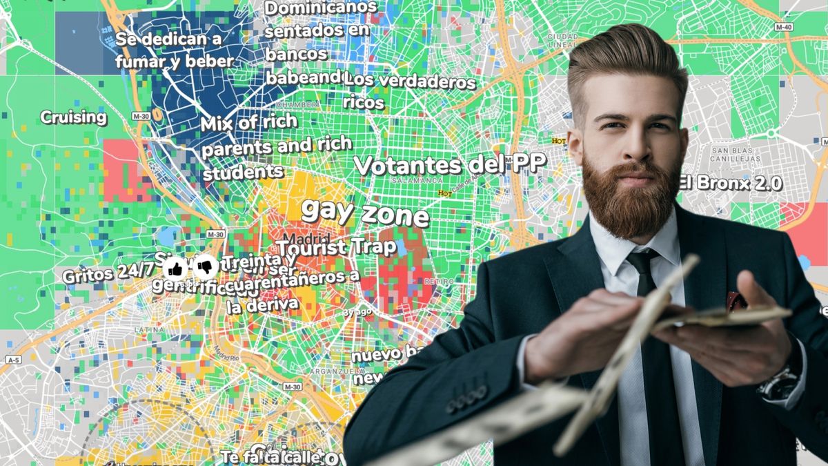Humilde, pijo, hipster… este mapa de Google Maps te dice cómo es realmente tu barrio: “Pijos, pero no mucho”