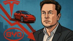 Tesla Elon Musk y BYD