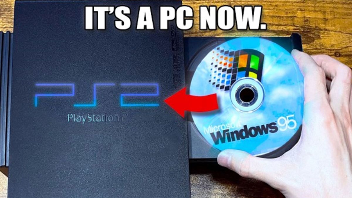 Alguien logra ejecutar Windows 95 en una PlayStation 2, y funciona… más o menos