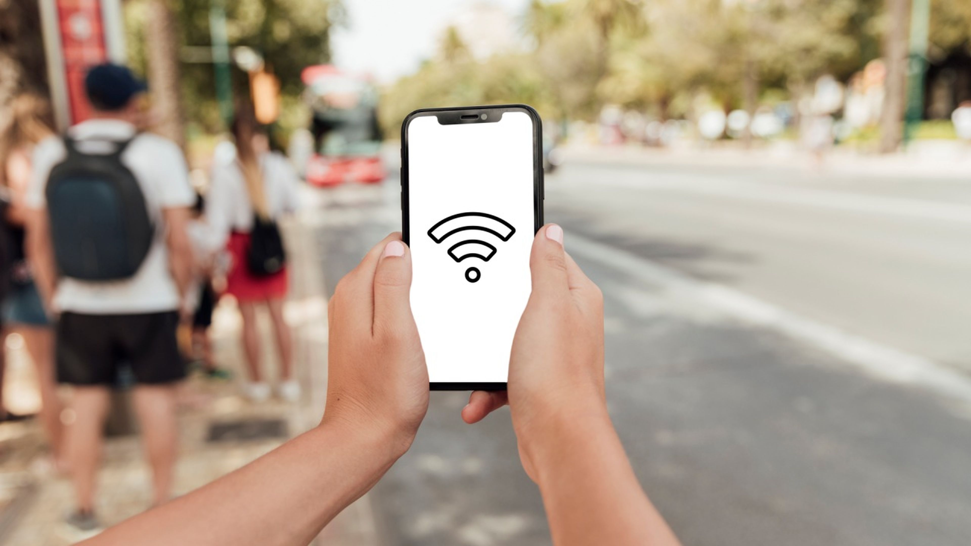 Smartphone con WiFi