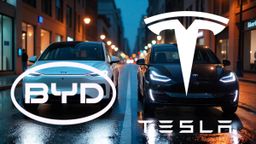 Tesla y BYD comparación