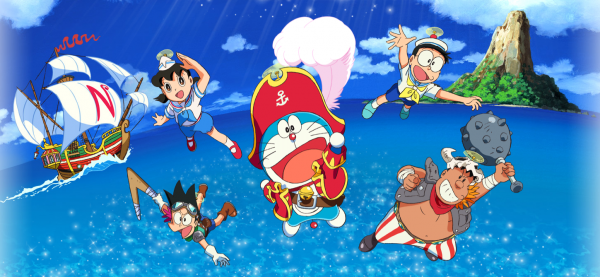 Doraemon y la Isla del Tesoro, el sábado 7 de junio en Boing
