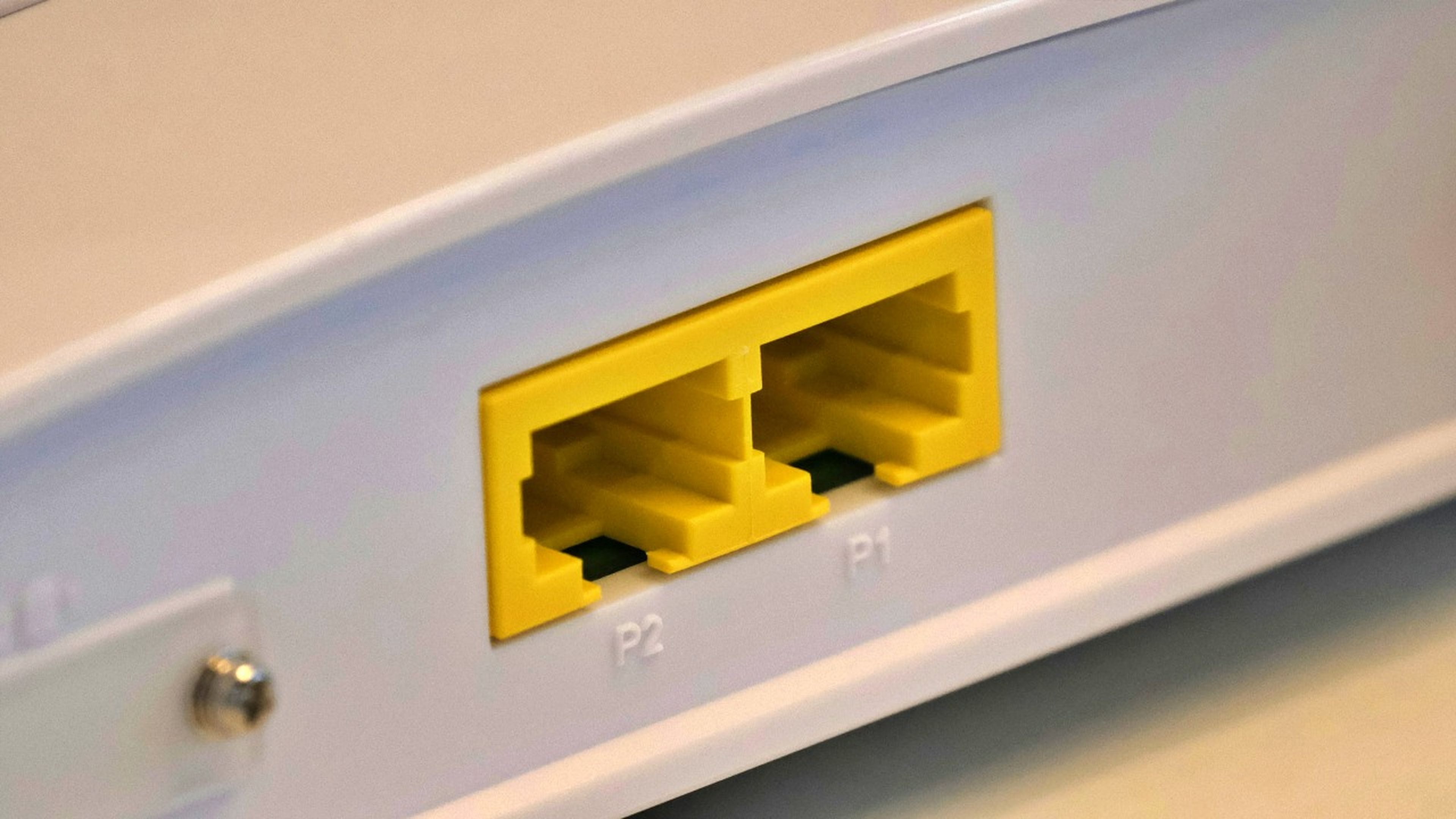 Router Ethernet con cables
