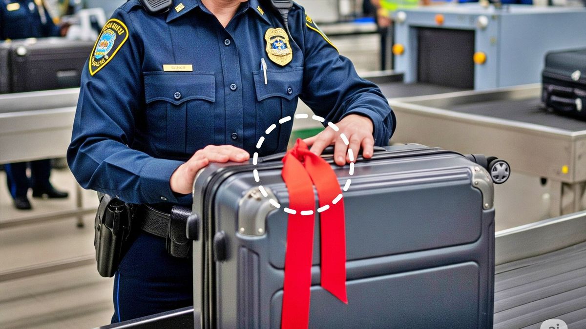 Empleado del aeropuerto advierte sobre las cintas para identificar el equipaje: “Puede que no llegue al vuelo”