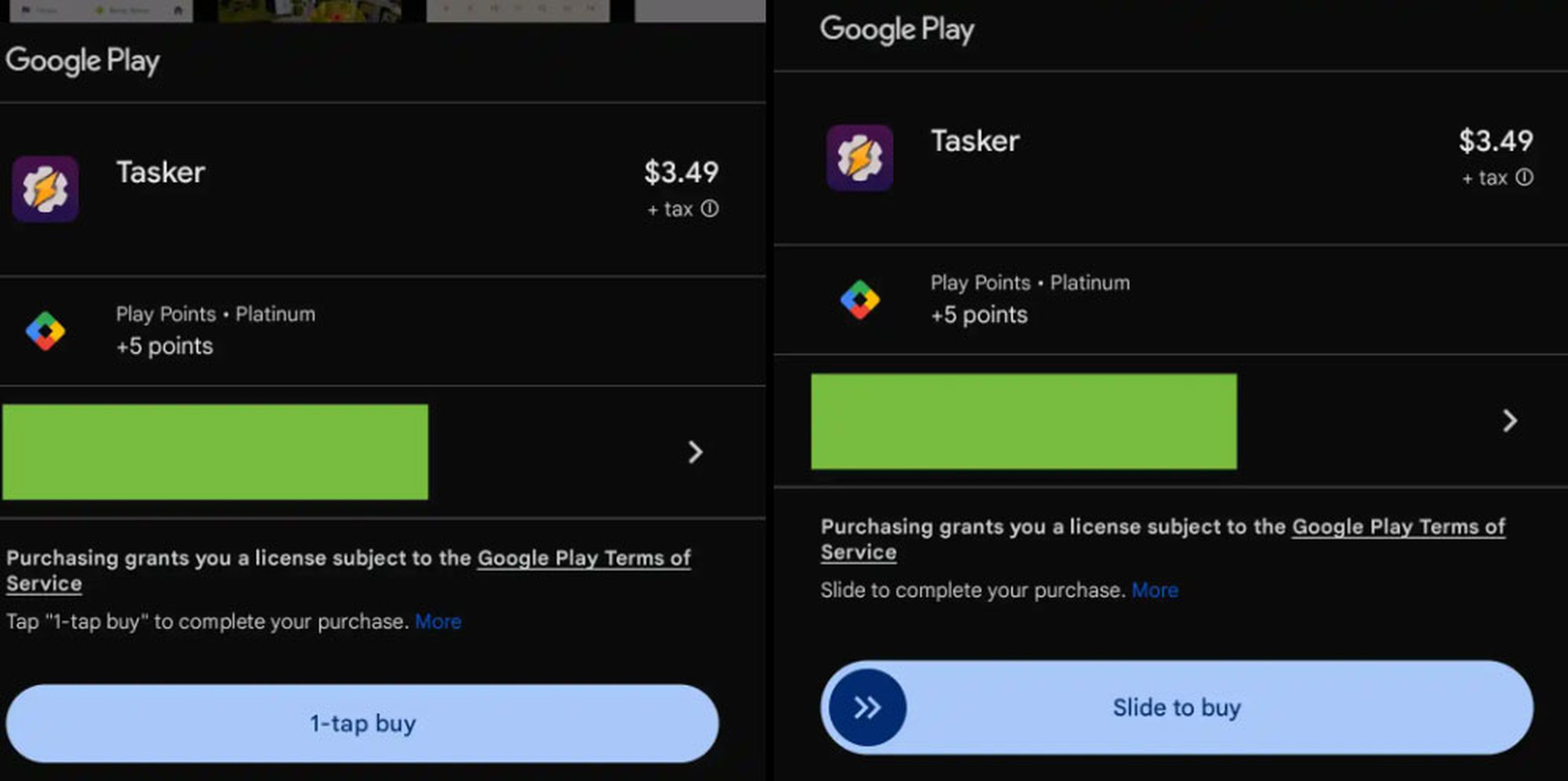 Compras Google Play