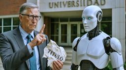 Bill Gates diciendo NO a la inteligencia artificial