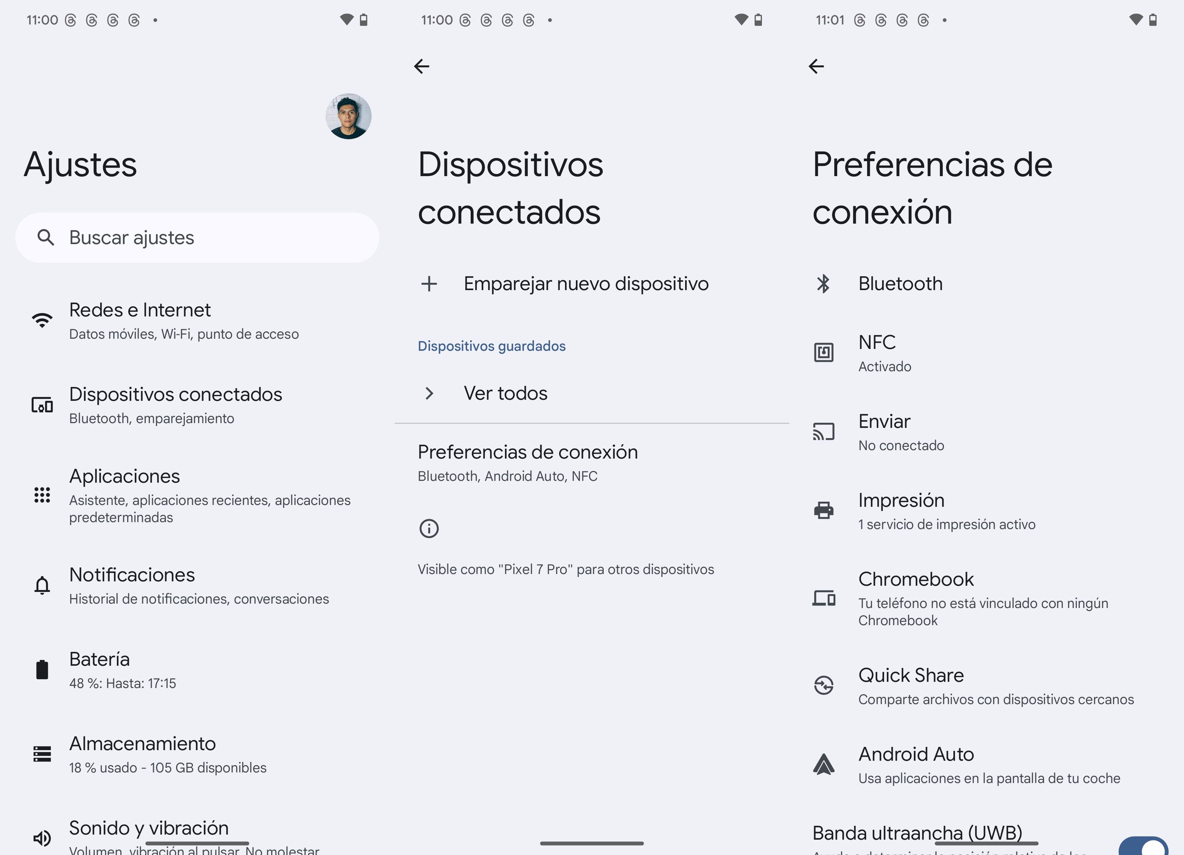 Icono de la letra N en Android, ¿qué significa?