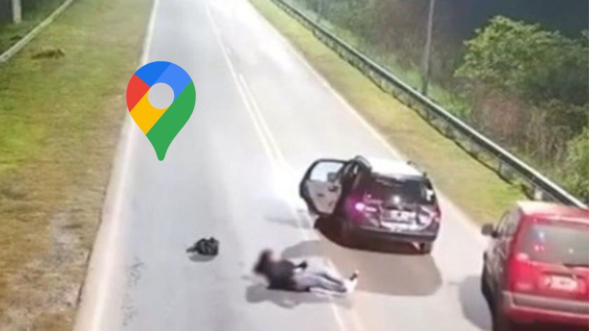 Se tira del coche en marcha porque el conductor no estaba siguiendo las indicaciones de Google Maps