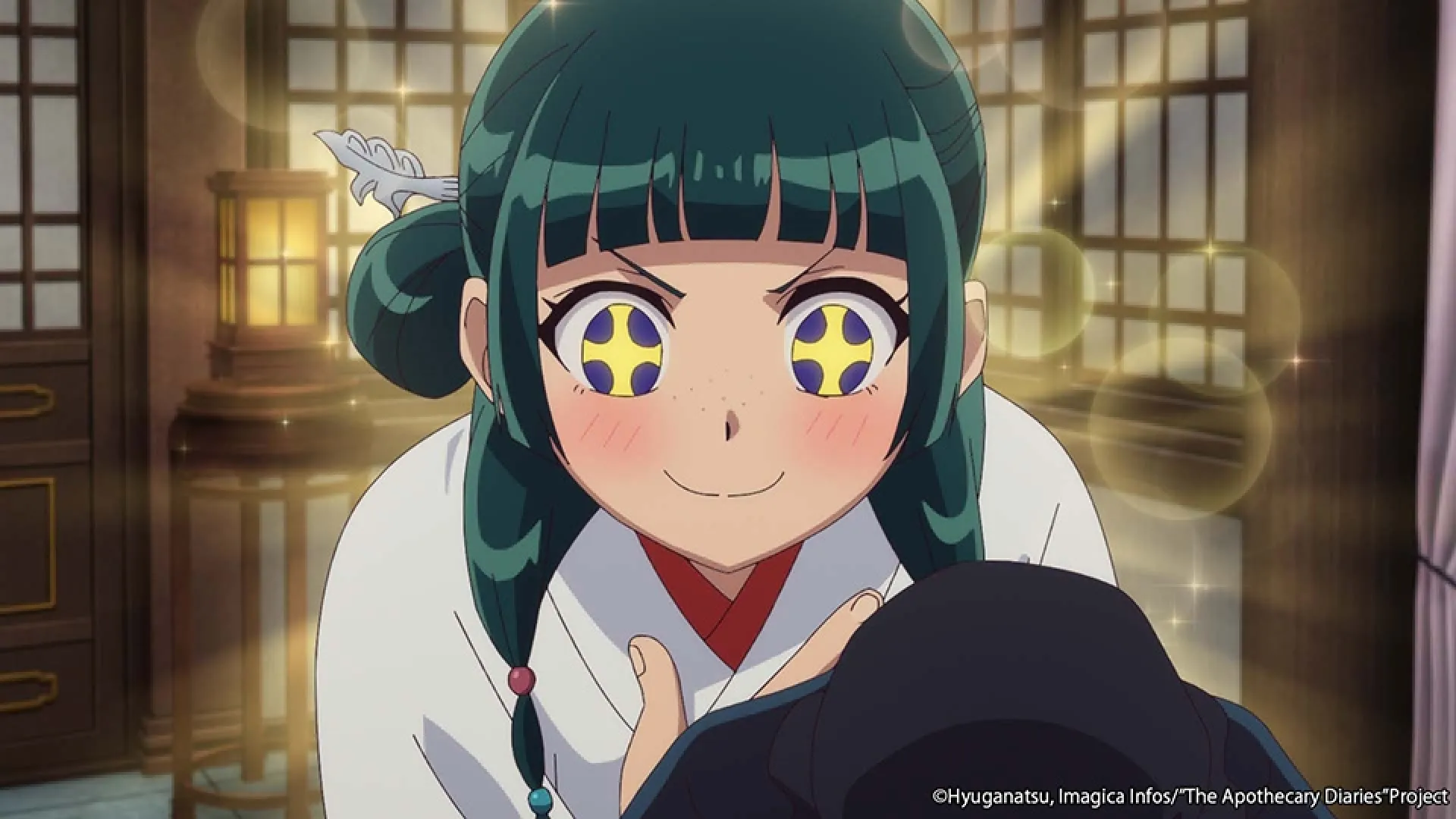 The Apothecary Diaries presenta visual de temporada con hortensias