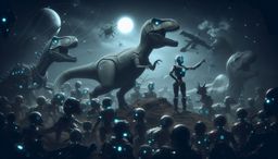 IA dinosaurios futuro humano