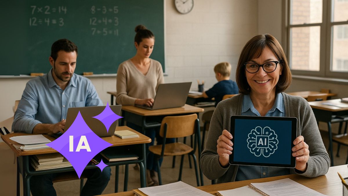 la inteligencia artificial se convierte en la gran salvadora de los profesores