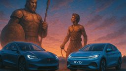BYD y Tesla