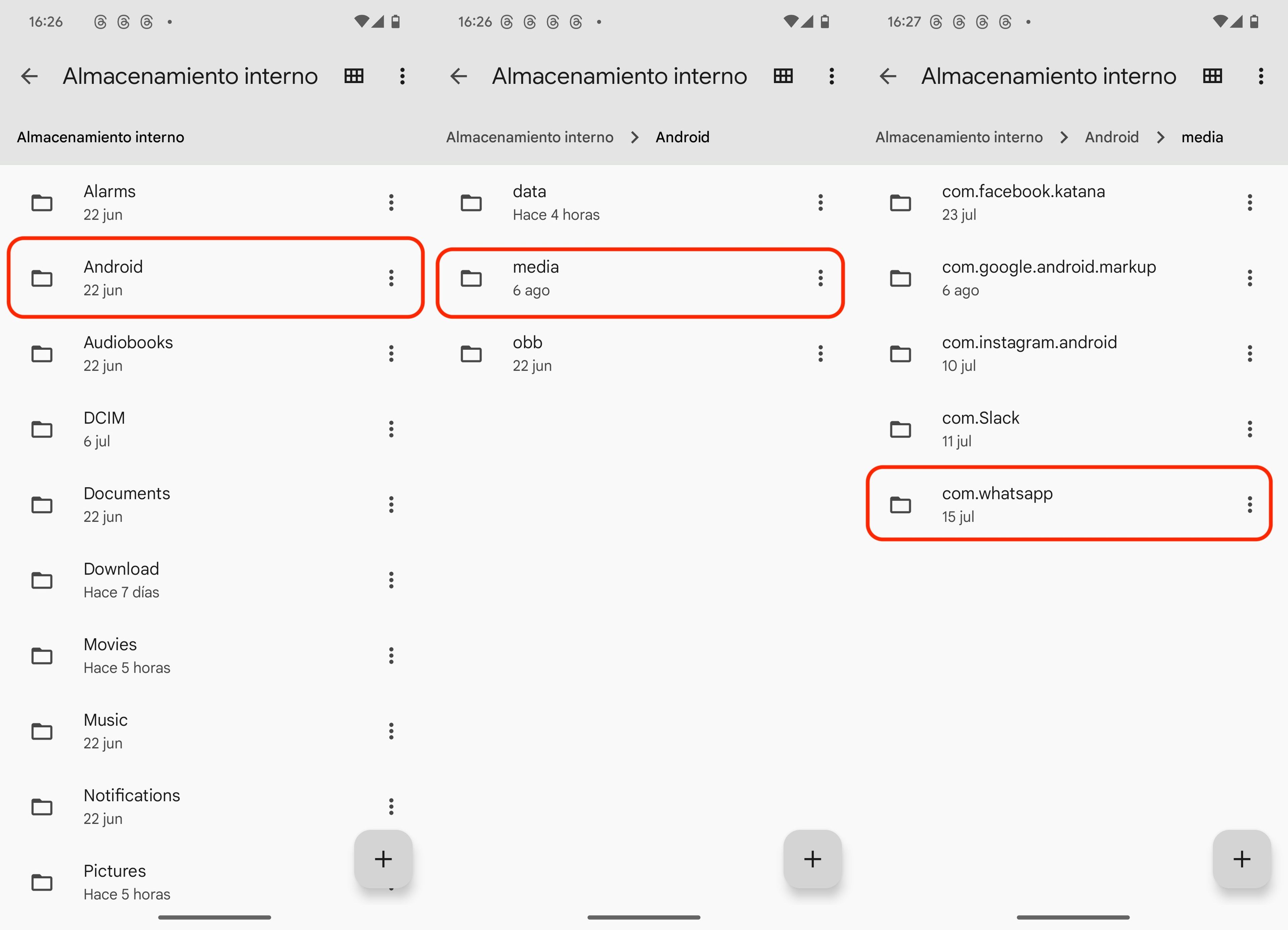 El truco para eliminar archivos de la papelera de WhatsApp