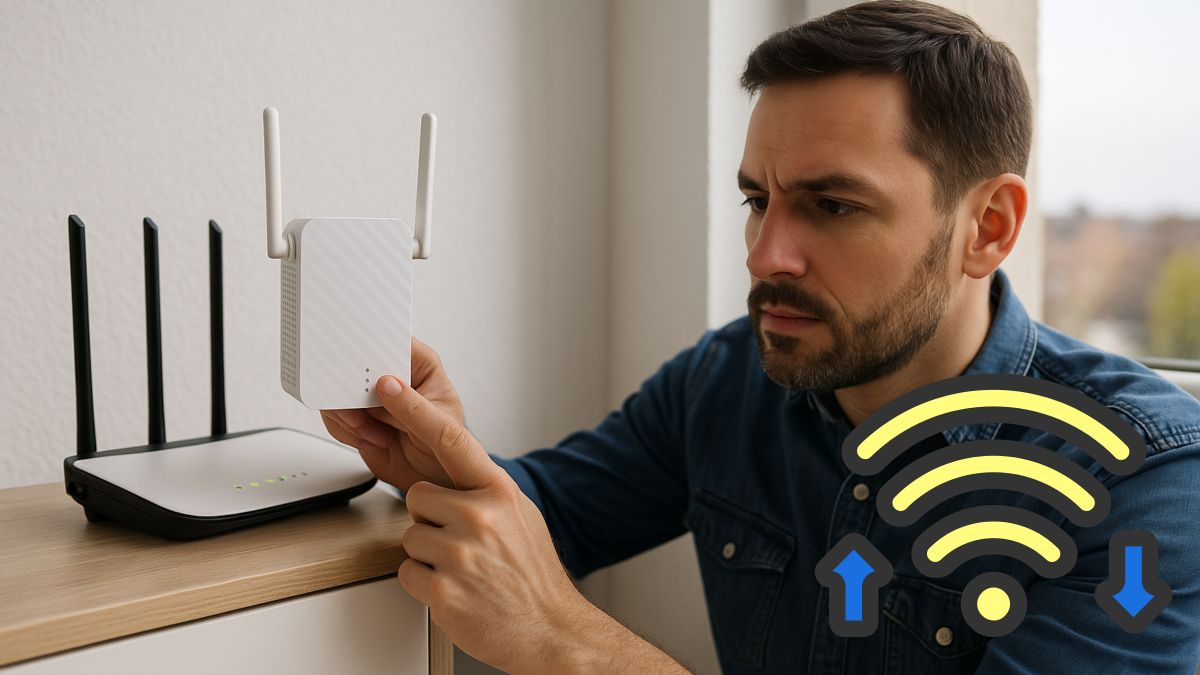 Este es un sencillo truco casero para aumentar la intensidad de la señal de mi router WiFi hasta 10 veces