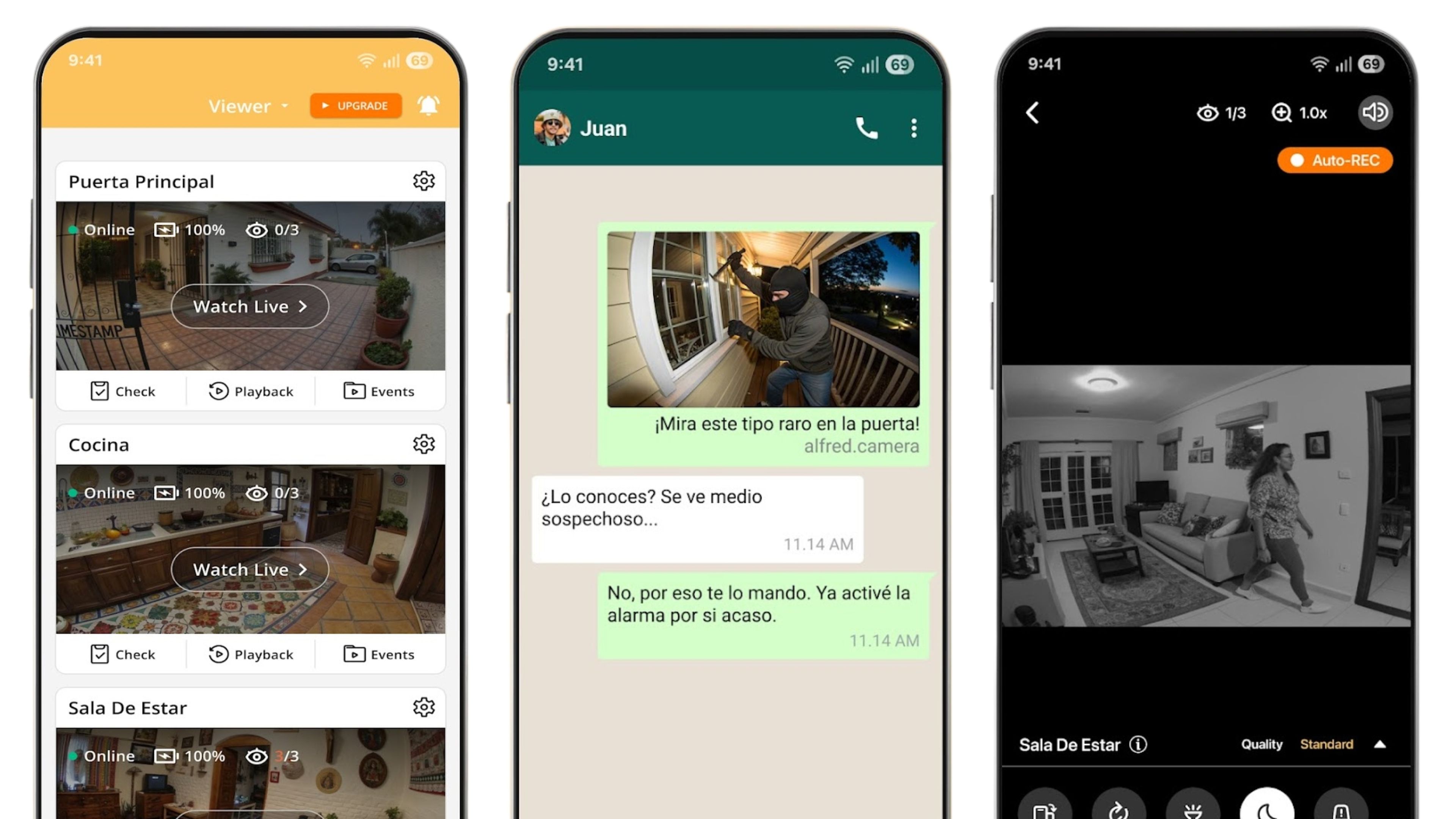 Lo que necesitas: un móvil viejo, WiFi y una app gratuita