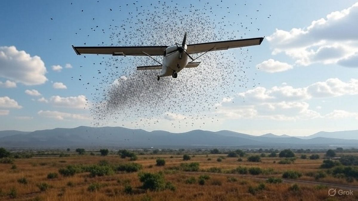 Estados Unidos quiere lanzar sobre México millones de moscas con aviones por un sorprendente (y no tan descabellado) motivo