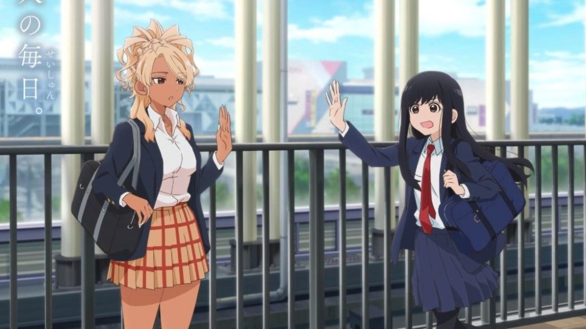 El anime See You Tomorrow at the Food Court presenta 2 personajes