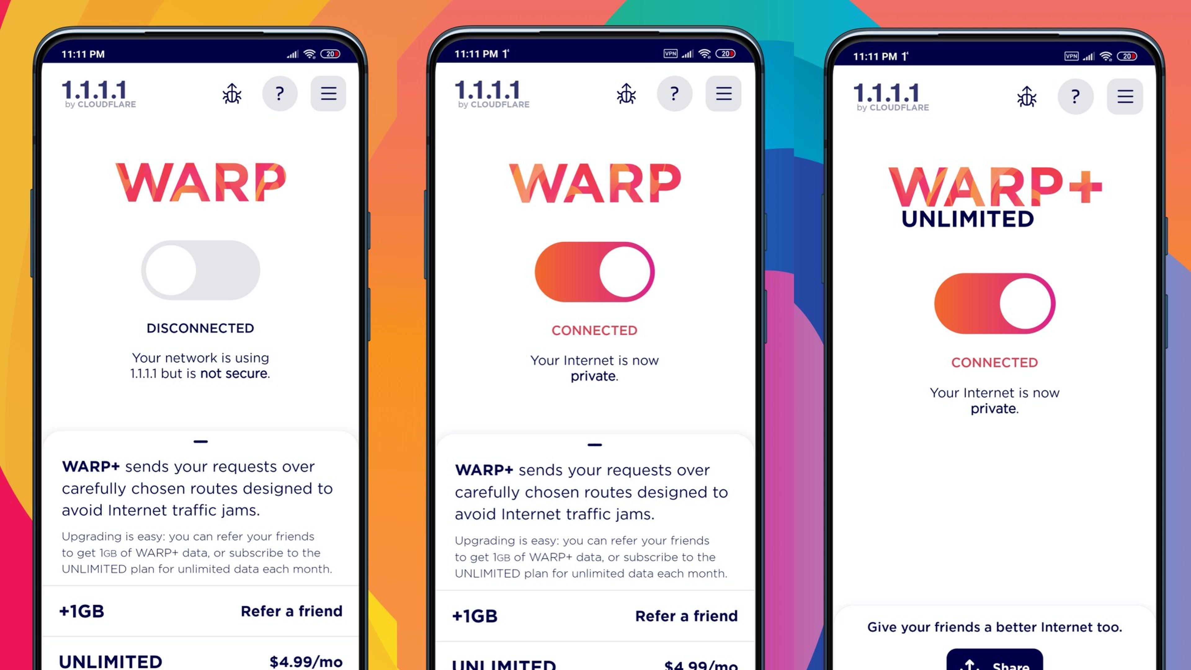 DNS Privado con WARP