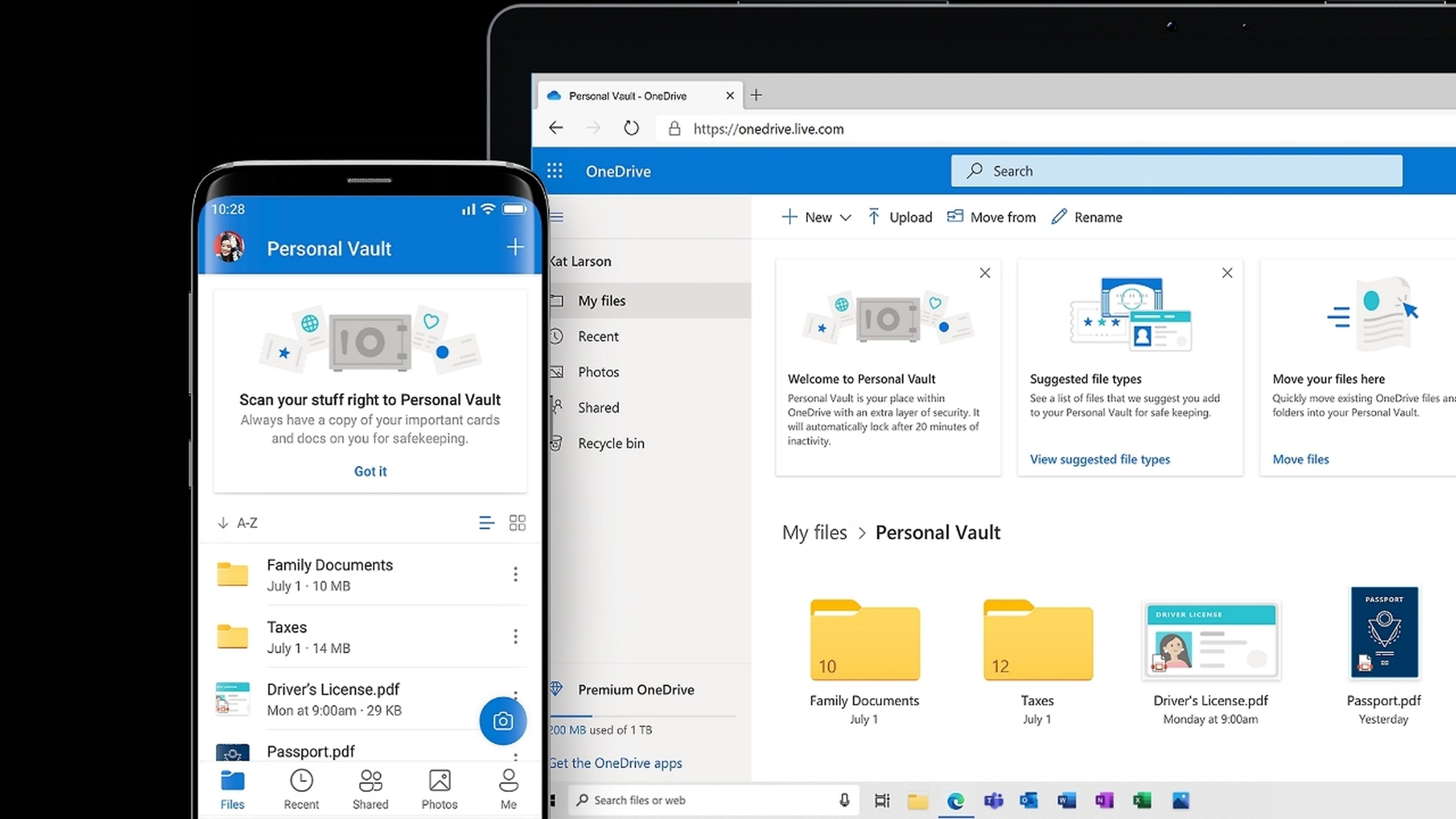 Almacenamiento de OneDrive