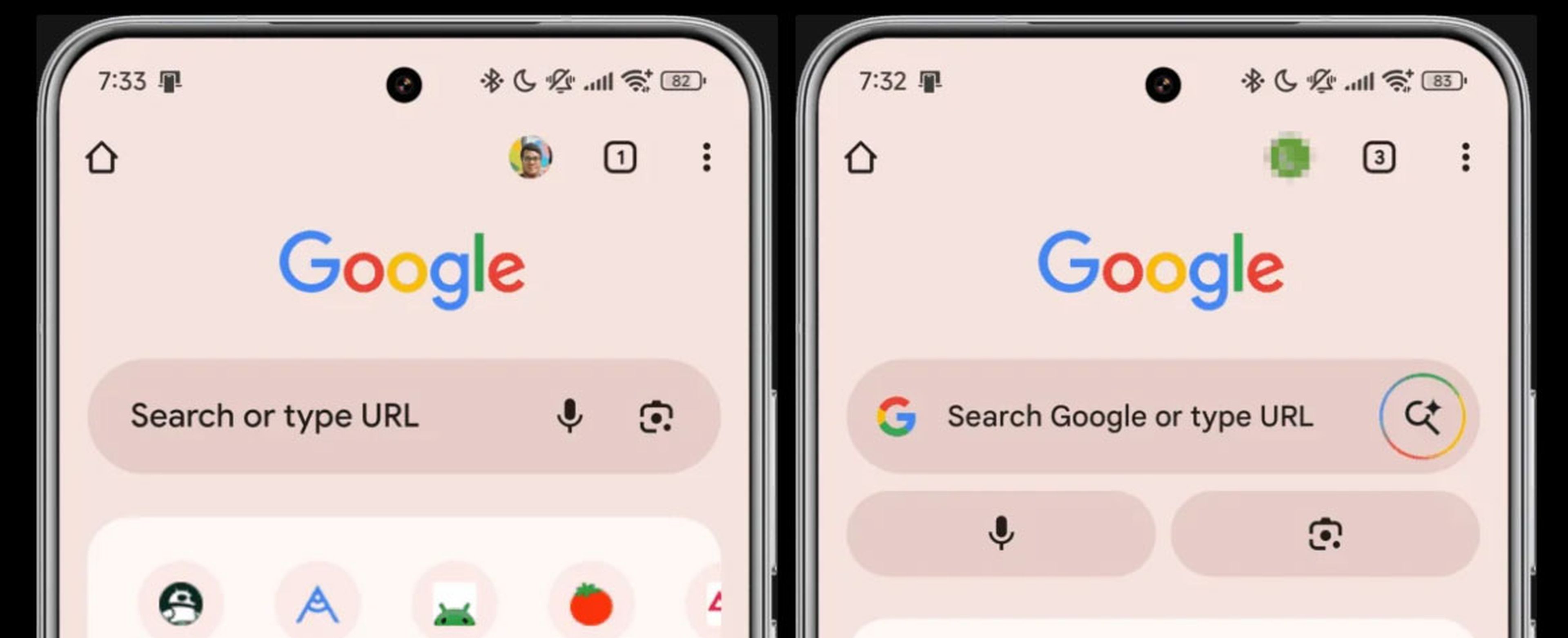 Google lleva el Modo IA a la página de nueva pestaña en Chrome, te guste o no
