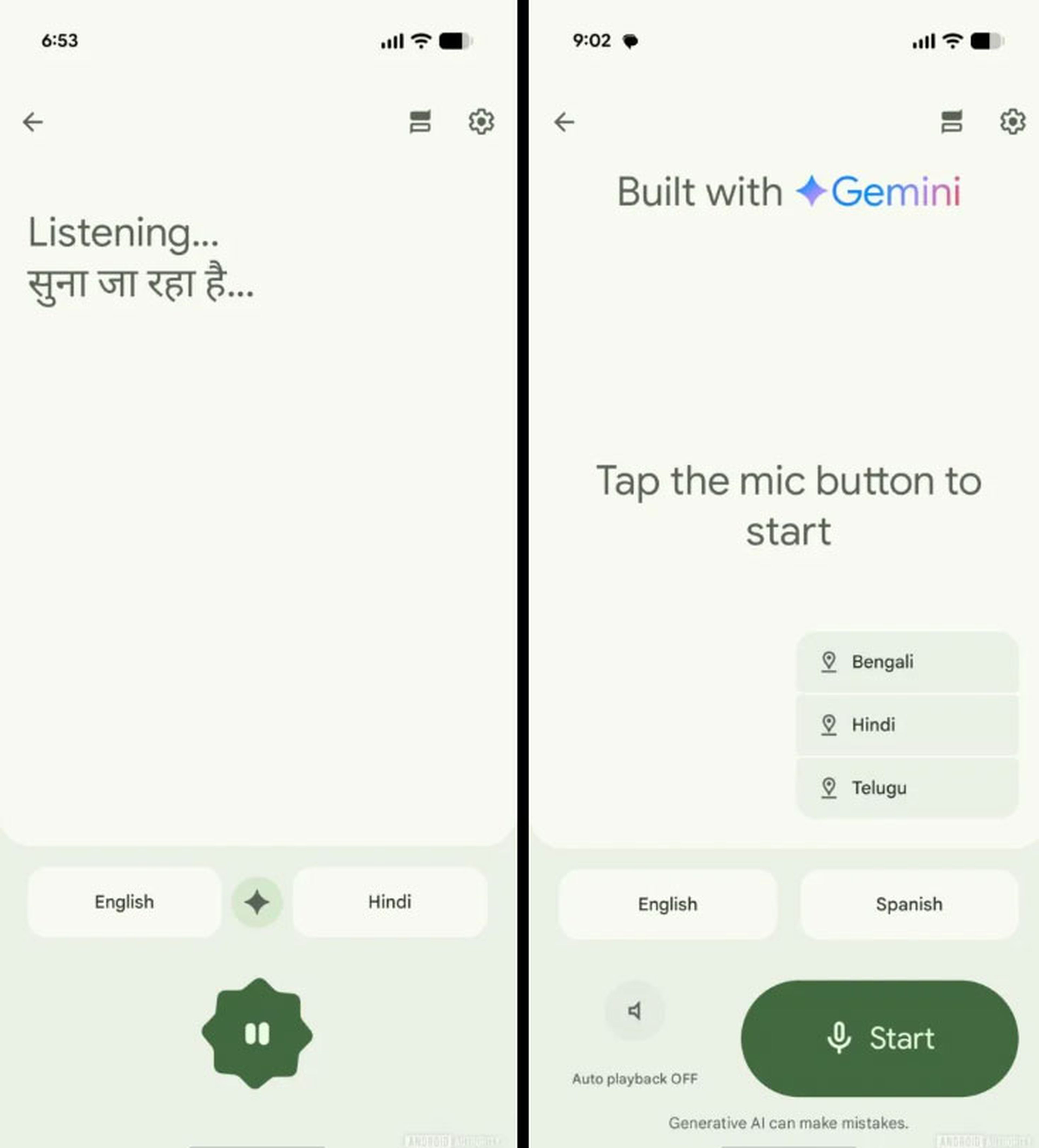 Google rediseña el modo conversación de su traductor y apuesta todo por Gemini