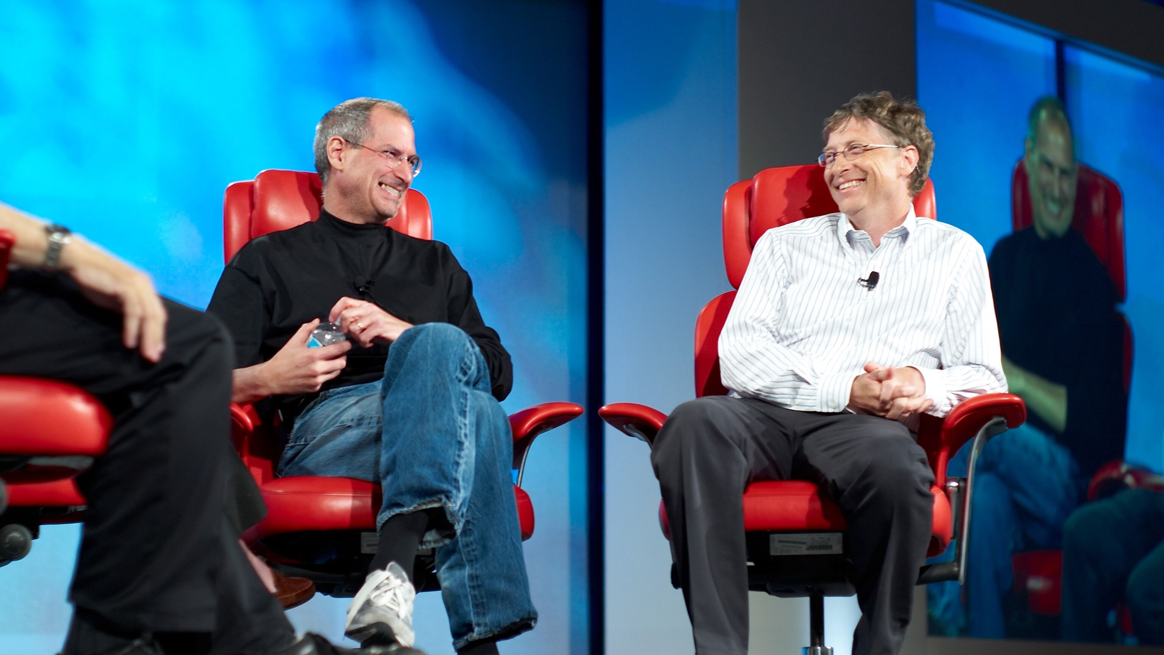 Steve Jobs y Bill Gates