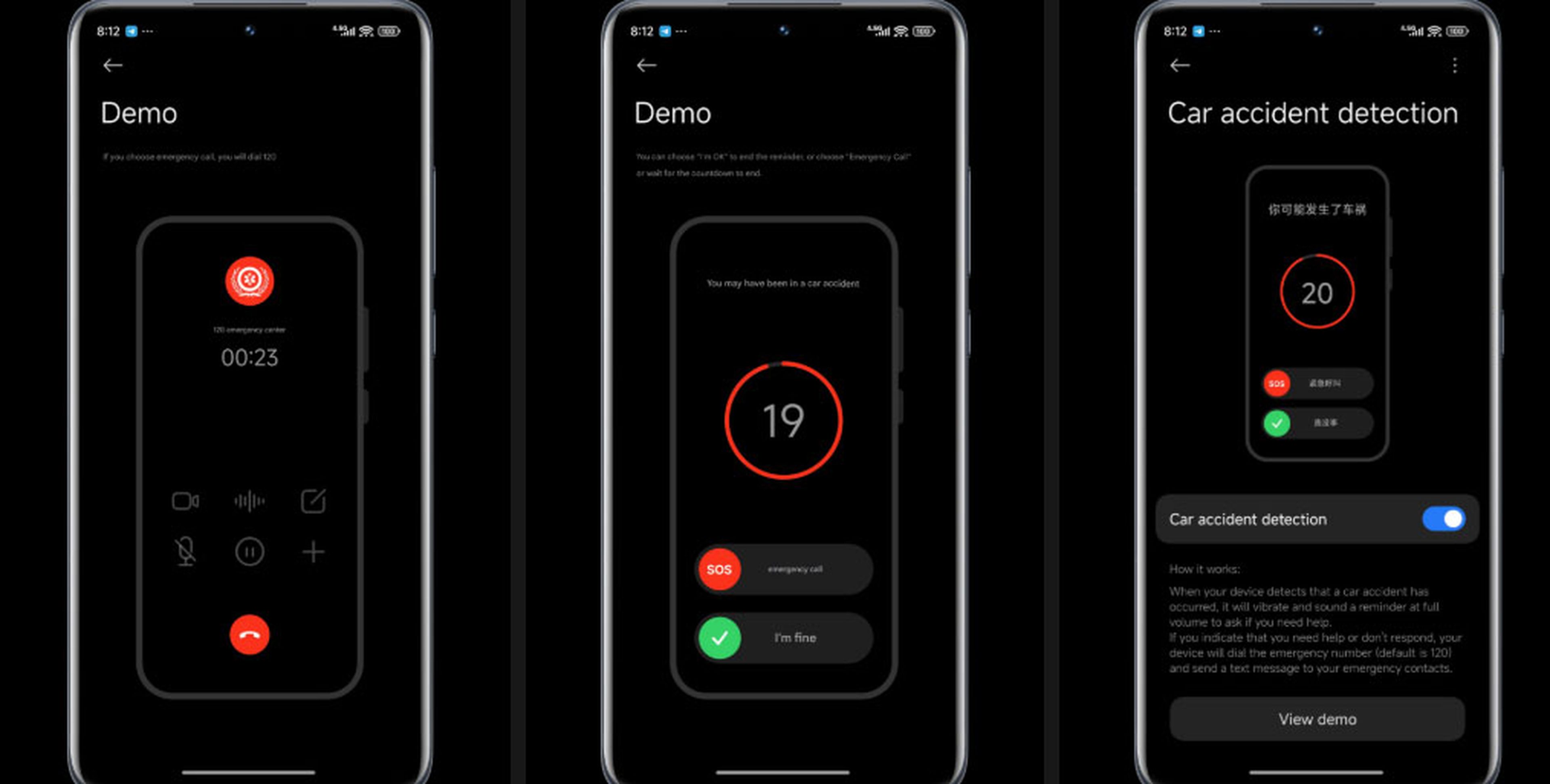 Los móviles Xiaomi ahora pueden detectar accidentes de tráfico con sensores y IA
