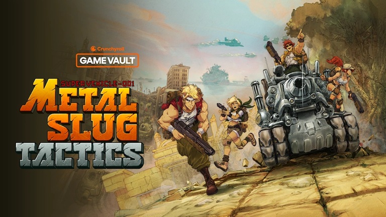 Los videojuegos Metal Slug Tactics, Shin Chan: Me and the Professor on Summer Vacation y más llegan a Crunchyroll Game Vault