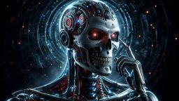 Robot con IA maligno