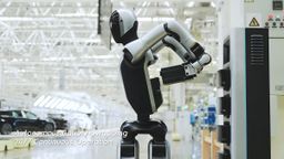 Este robot chino que se cambia sus propias baterías para trabajar las 24 horas sin parar, es escalofriante 